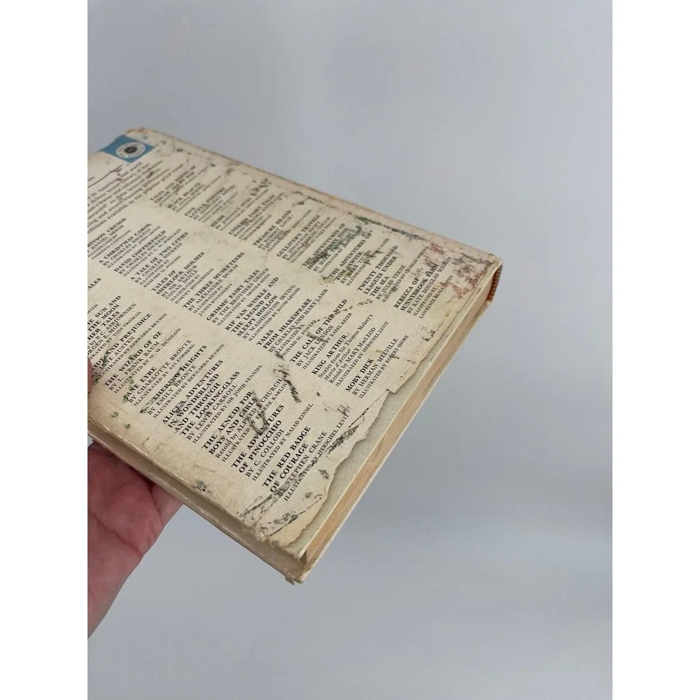 VTG Alice's Adventures In Wonderland & Through The Looking-Glass HC‎ 1963 USA